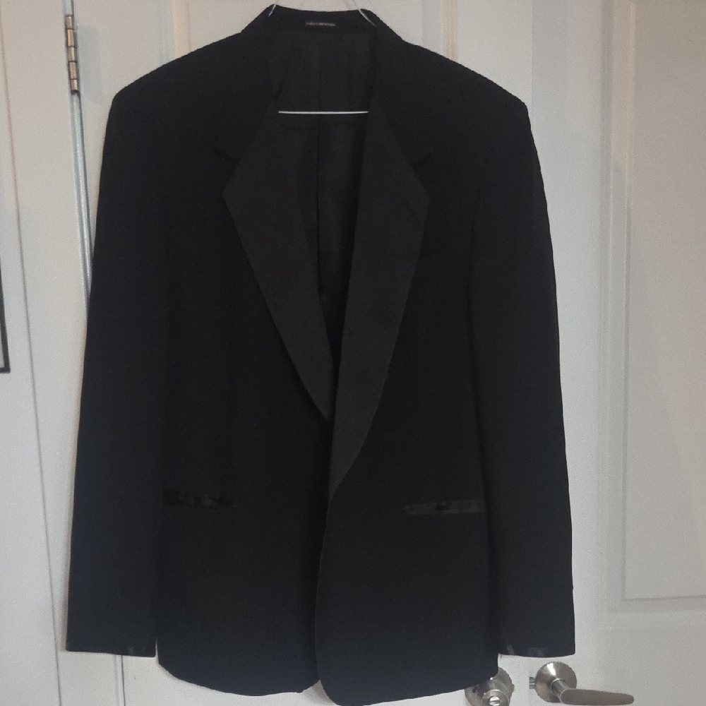 Black Men's Tuxedo Jacket (Blazer) by Neil Allyn "Formal Collection" 48L